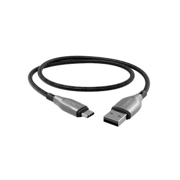 Cygnett Armoured USB-A to USB-C Cable - 1m