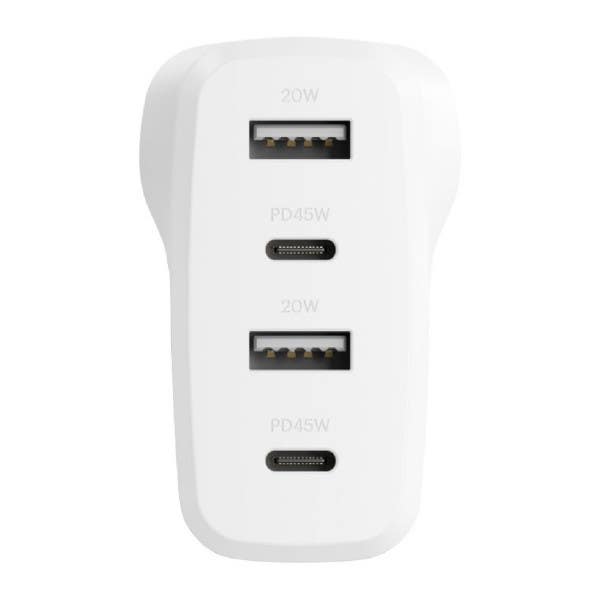 Cygnett  Powerplus 45W USB/USBC Multi Port Wall Charger - White