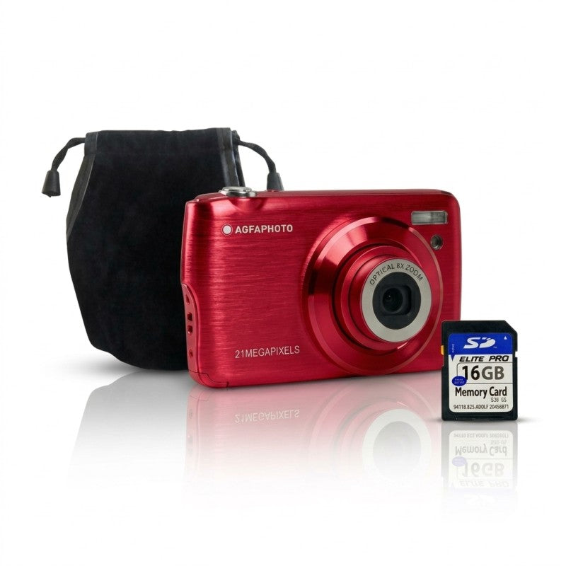 Agfa Realishot DC8200 Digital Camera Kit - Red