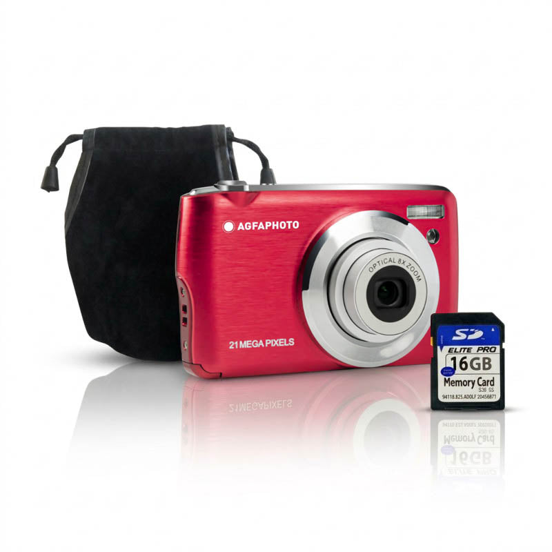 Agfa Realishot DC8200 Digital Camera Kit - Red