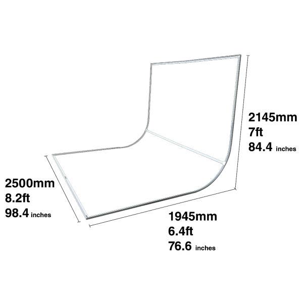 Easiframe Curved Background Frame only