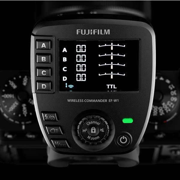 Fujifilm EF-W1 Wireless Radio Commander for Flash >X Series