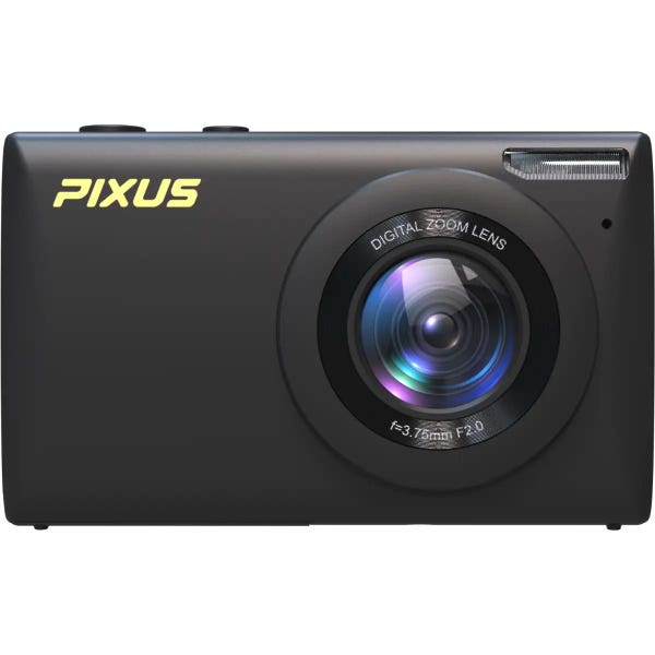 Firefly PIXUS Digital Camera Kit w/32GB Card & Case - Black