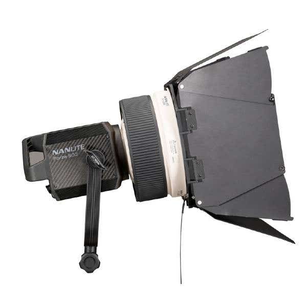 Nanlite FL20G Fresnel adaptor and Barn doors (Forza 200, 300 & 500)