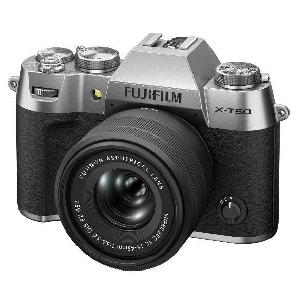 Fujifilm X-T50 + 15-45mm Kit - Silver