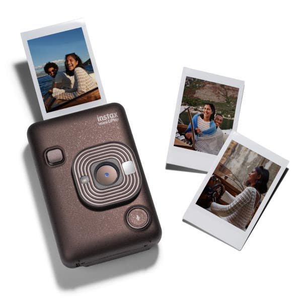 Fujifilm Instax Mini LiPlay Instant Camera - Deep Bronze