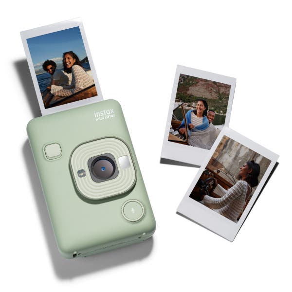 Fujifilm Instax Mini LiPlay Instant Camera - Bonus Film- Matcha Green
