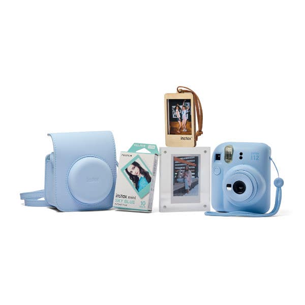 Fujifilm Instax Mini 12 Instant Photo Kit - Blue