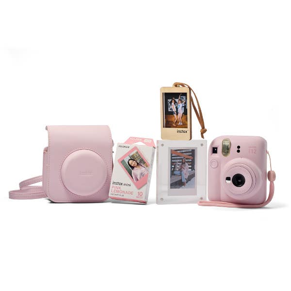 Fujifilm Instax Mini 12 Instant Photo Kit - Pink