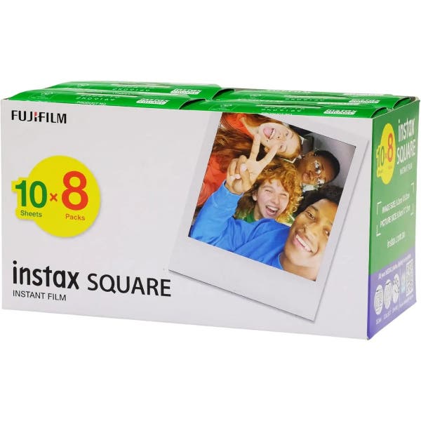 Fujifim Instax SQ Square Instant Film - 80 shots