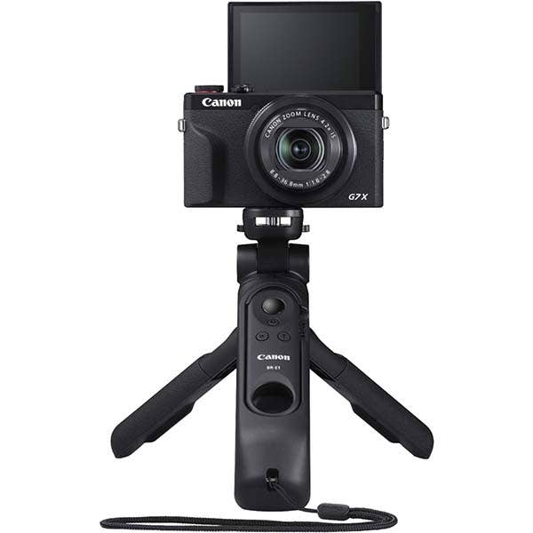 Canon Powershot G7X III & HG200TBR Tripod/Grip - Vlog Kit