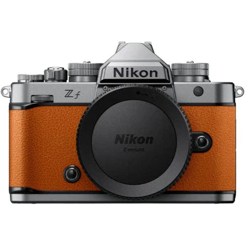 Nikon Zf Body - Silver/Sunset Orange