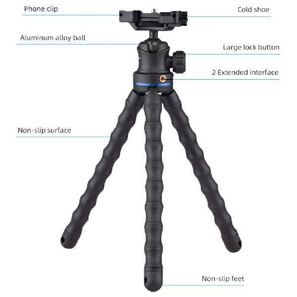 Gizomos GP-13ST VLog Flexi Tripod