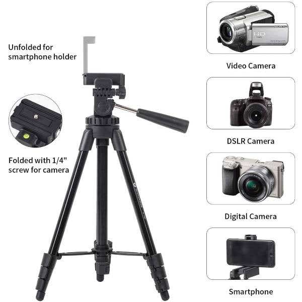 Gizomos G100 Tripod - Includes Phone holder & Case