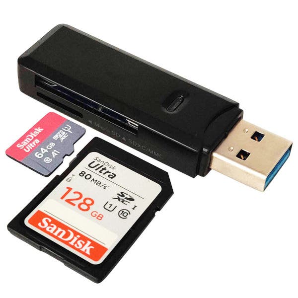 Glanz SD/MicroSD Card Reader USB 3.0