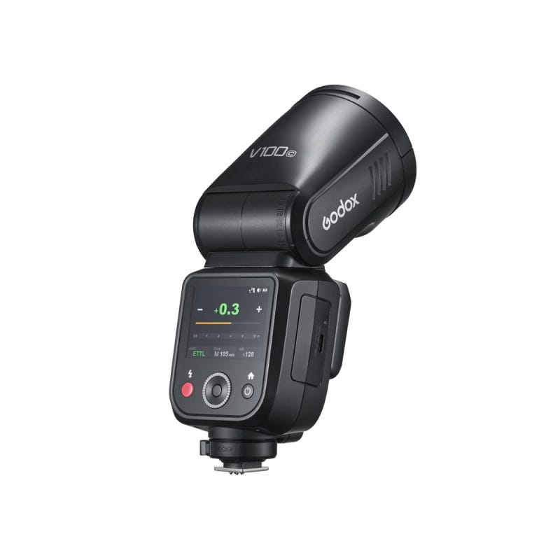 Godox V100 TTL Round Head Flash - Canon