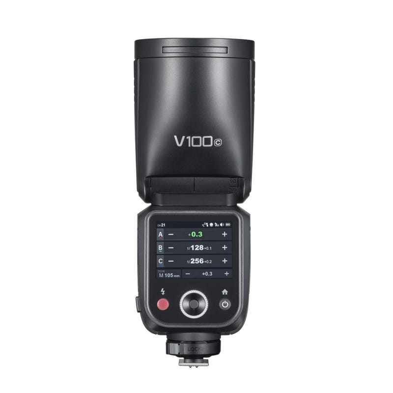 Godox V100 TTL Round Head Flash - Canon