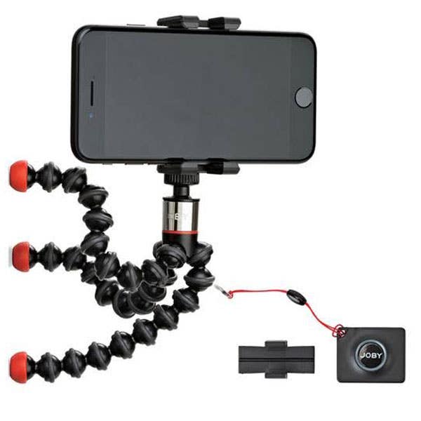 Joby GripTight One w/ Magnetic Gorillapod + Remote