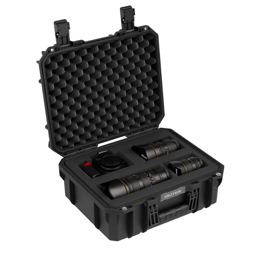 GUTEK Tortoise T-230 Hard Case Black