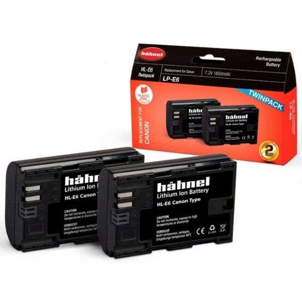 Hahnel Canon LP-E6 - Twin Pack