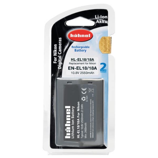 Hahnel Nikon EN-EL18 Lithium Battery
