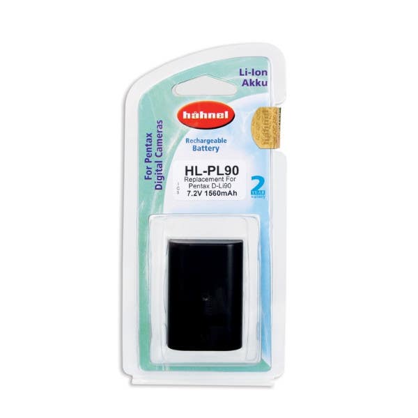 Hahnel Pentax D-Li90 Lithium Battery