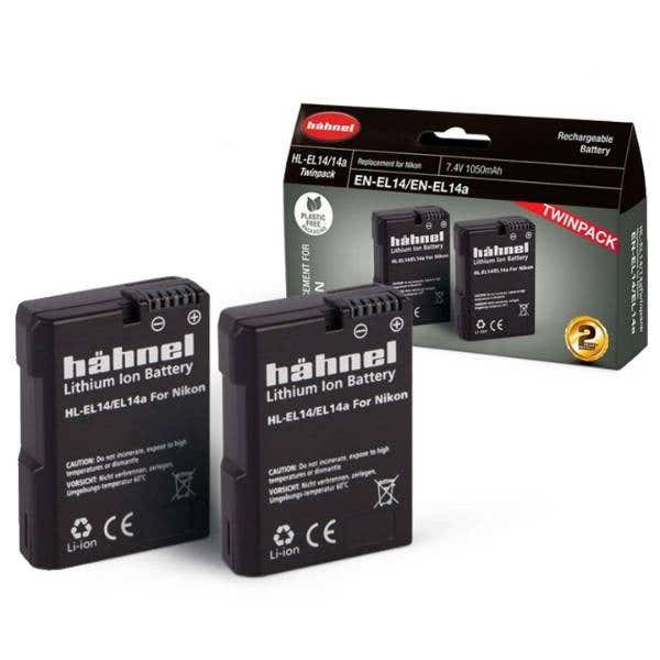 Hahnel Nikon EN-EL14 - Twin Pack