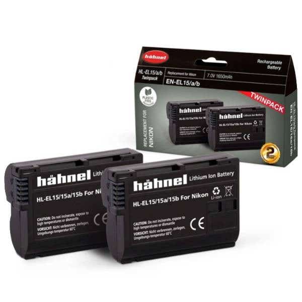 Hahnel Nikon EN-EL15 - Twin Pack