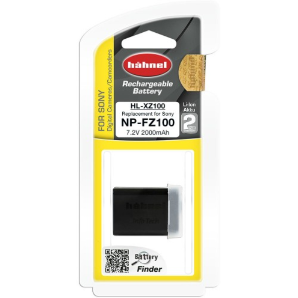 Hahnel HL-XZ100 (Replacement for Sony NP-FZ100)