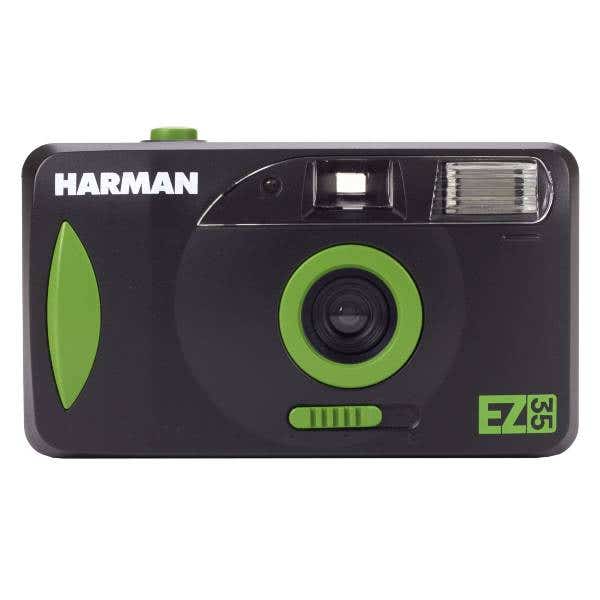 Harman EZ Motorised 35mm Camera w/ 1x B&W 36exp Film