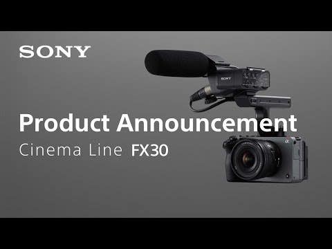 Sony FX30 Cinema Line w/Handle Kit