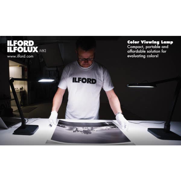 Ilford Ilfolux Viewing Light with Desk Clamp
