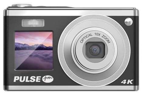 Pulse DC60 Zoom Digital Camera - BLACK - Bonus 32GB Card