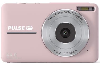 Pulse DC44 Digital Compact Camera PINK with 32GB SD Card