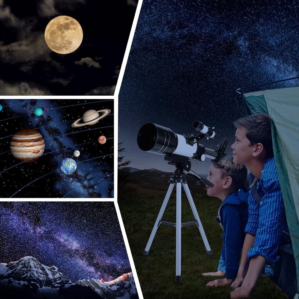 Accura Travel Scope Refractor Telescope Kit