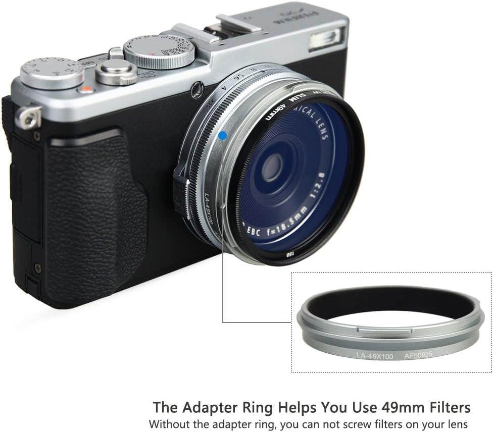 JJC Fujifilm LH-X100 Lens Hood with Adaptor Ring
