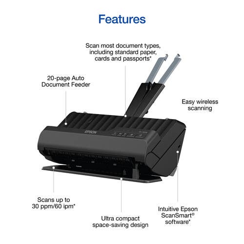 Epson Workforce ES-C320W Document Scanner