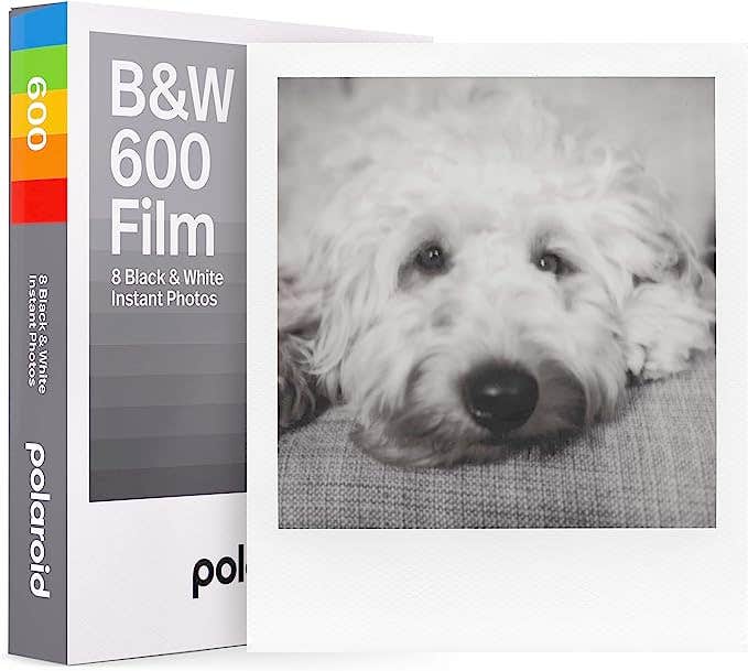 Polaroid 600 Monochrome Film - 8 Shots