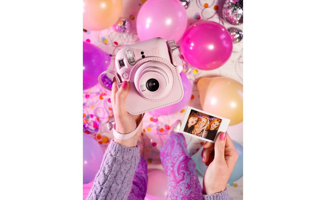 Fujifilm Instax Mini 12 Instant Photo Kit - Pink