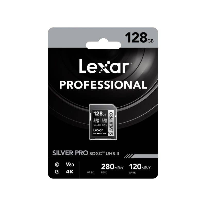 Lexar Pro 128GB SDXC Card 280Mbs UHSII