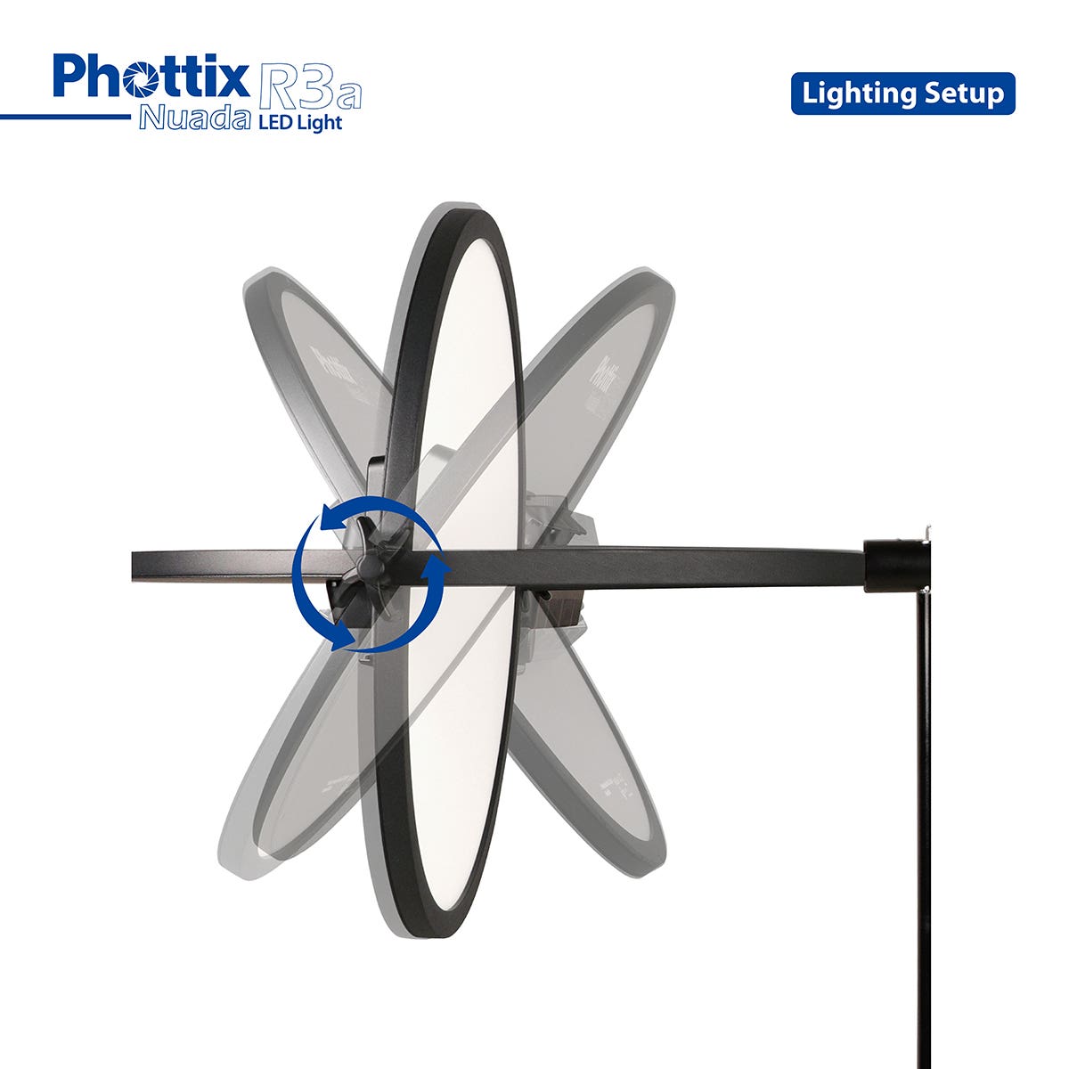 PHOTTIX NUADA R3a Twin LED Soft Light Kit w/Stands