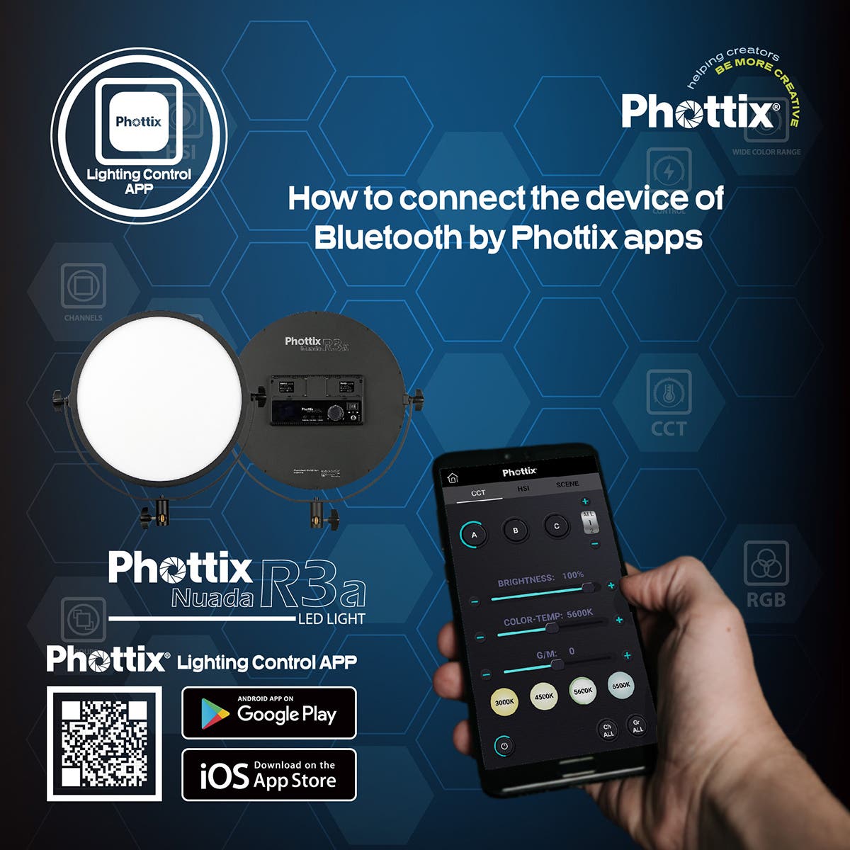 PHOTTIX NUADA R3a Twin LED Soft Light Kit w/Stands