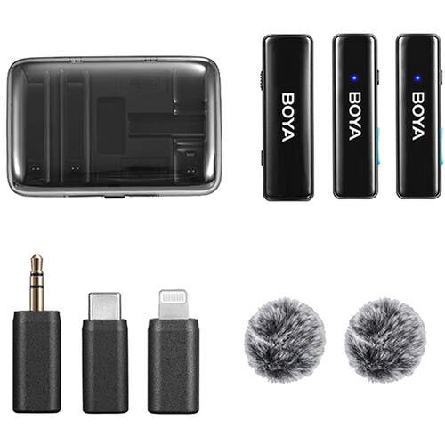 BOYA ALL IN ONE Wireless Microphone System