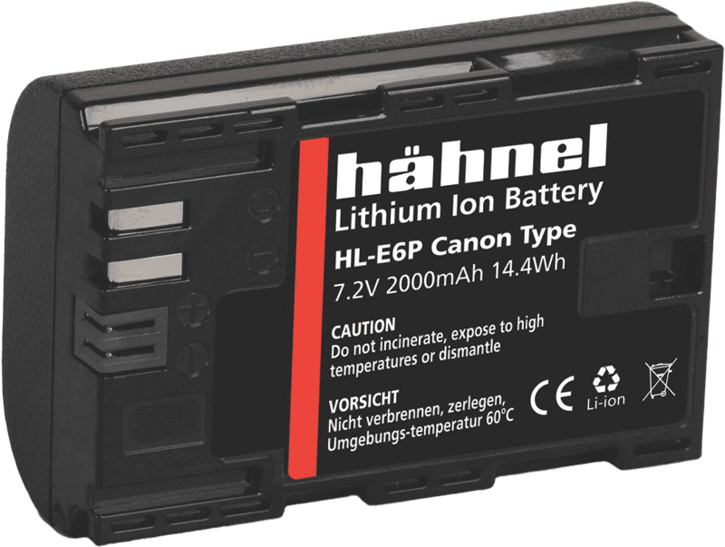 Hahnel Canon LP-E6P - Twin Pack