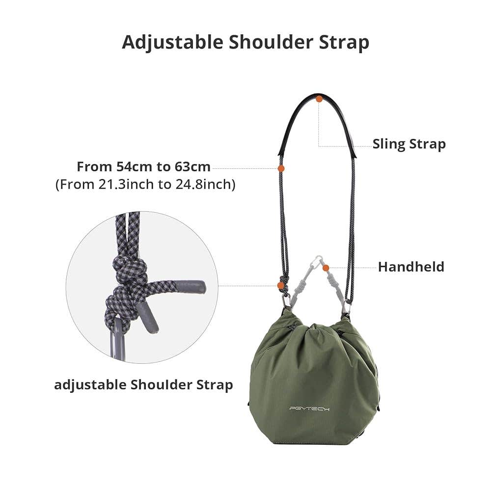 PgyTech OneGo Drawstring Bag - Green