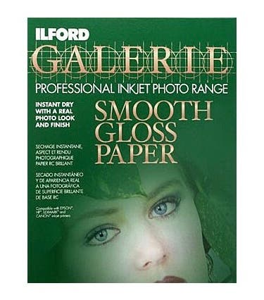 Ilford Galerie Smooth Gloss Inkjet Photo Paper A4 - 35 sheets
