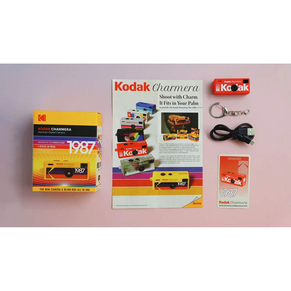 Kodak Charmera Key Chain - 6x Pack Box
