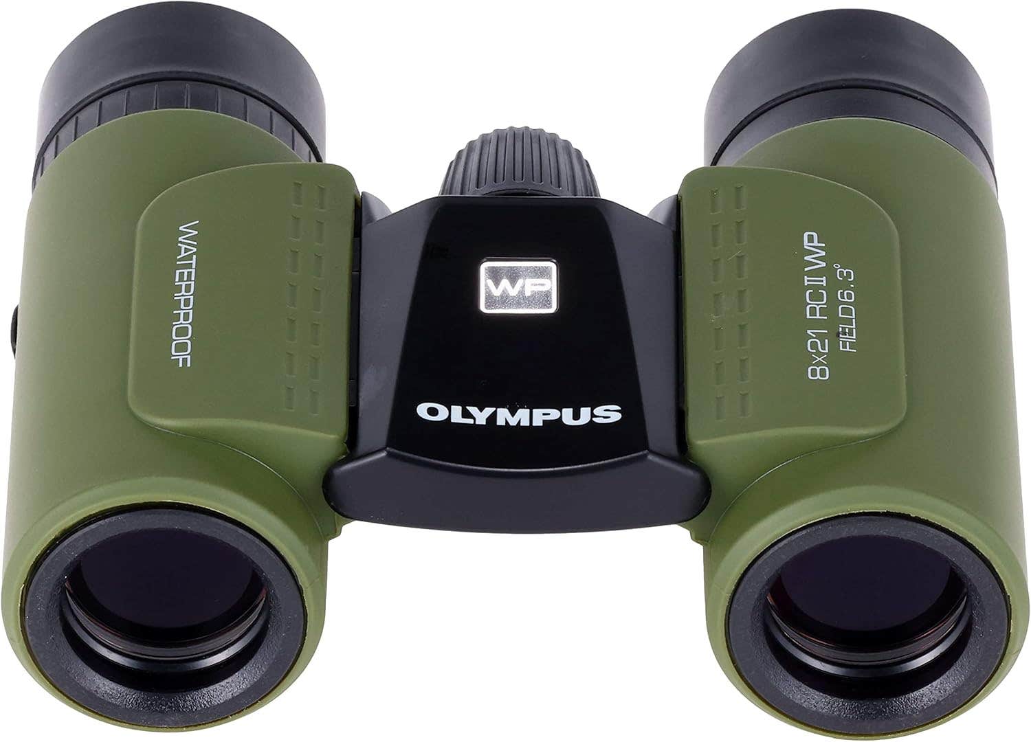 OMSYSTEM 8x21 RCII Folding Binoculars - Dark green