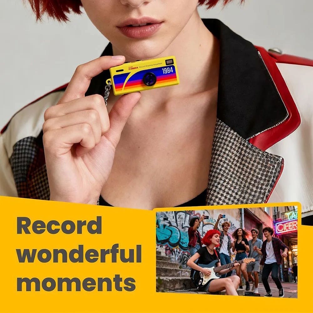 CharmCam 1984 Key Chain Digital Camera by Firefly