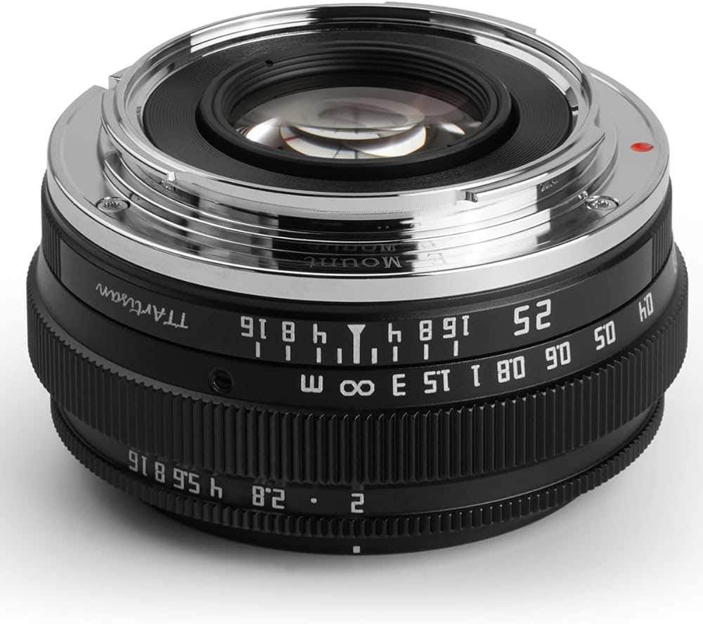 TTARTISAN MF 25mm F2 Sony E  APS-C LENS BLK